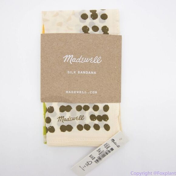 NWT Madewell silk bandana, lovely summer fruit print - Picture 3 of 9